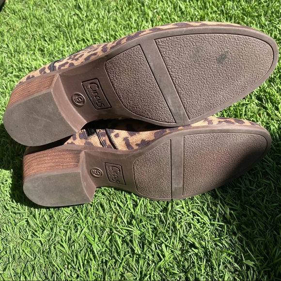 Sam Edelman circus Leopard Print Preston Bootie Ankle Boot women’s Size 9 - Picture 7 of 9